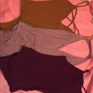 Woman’s bundle 3 bodysuits medium and large